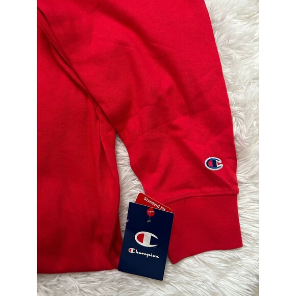 New Champion size XL men’s Red Sweatshirt with hoodie - Picture 2 of 5